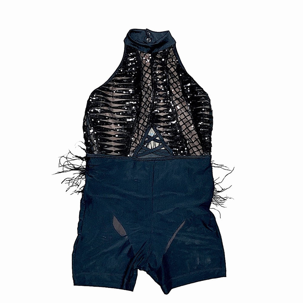 Glamorous Sequence Embellish Mesh Shorts/Top - image 4